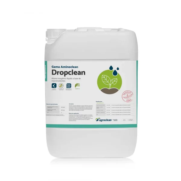 Abono inorgánico Dropclean, corrector de carencias, de Agroclean